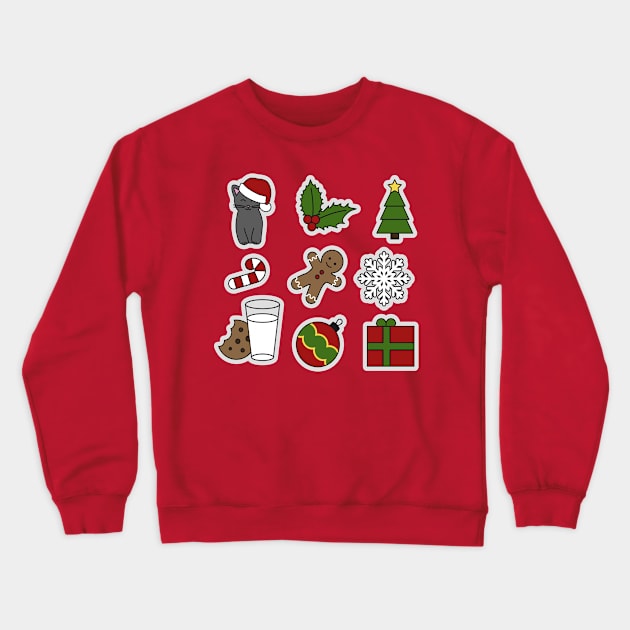 Merry Xmas Crewneck Sweatshirt by Pop Cult Store